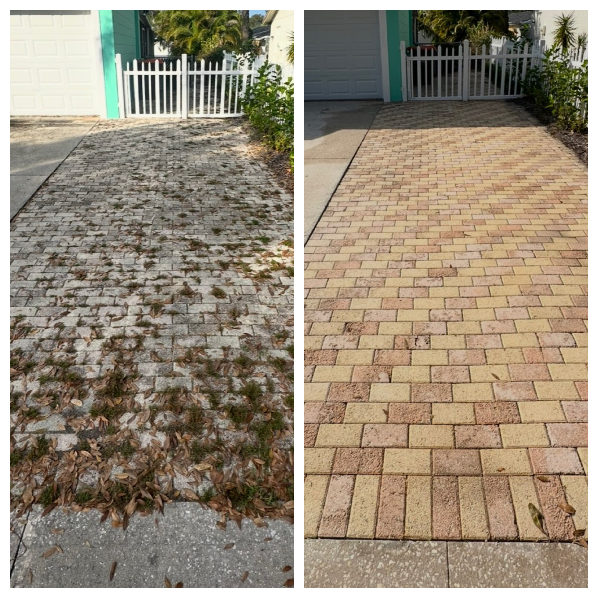 Paver Driveway Restore